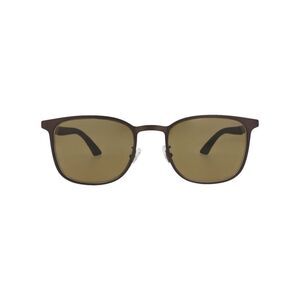 Montblanc Square-Frame Metal Sunglasses Red Mens